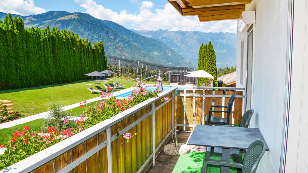 Balkon mit Fernsicht